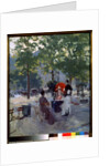 Cafe at Paris, c.1890 by Konstantin Alekseevich Korovin