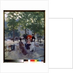 Cafe at Paris, c.1890 by Konstantin Alekseevich Korovin