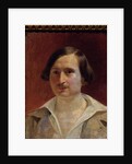 portrait of the Author Nikolai Gogol, 1840 by Fyodor Antonovich Moller