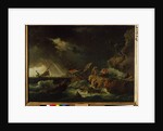 Storm at the sea, c.1740 by Claude Joseph Vernet