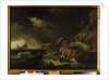 Storm at the sea, c.1740 by Claude Joseph Vernet