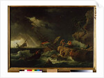 Storm at the sea, c.1740 by Claude Joseph Vernet
