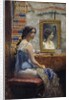 Lady at a Mirror, c.1890 by Ivan Pavlovich Pokhitonov