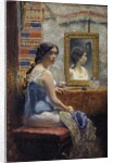 Lady at a Mirror, c.1890 by Ivan Pavlovich Pokhitonov