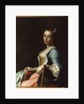 The Embroideress, 18th century by Pietro Antonio Rotari