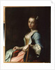 The Embroideress, 18th century by Pietro Antonio Rotari