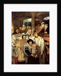 Jews praying in the Synagogue on Yom Kippur, 19th century by Maurycy Gottlieb