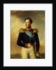 Portrait of Emperor Nicholas I, 1843 by Wilhelm August Golicke