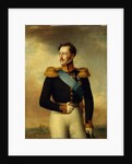 Portrait of Emperor Nicholas I, 1843 by Wilhelm August Golicke