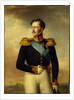 Portrait of Emperor Nicholas I, 1843 by Wilhelm August Golicke
