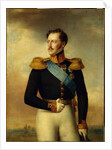 Portrait of Emperor Nicholas I, 1843 by Wilhelm August Golicke