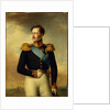 Portrait of Emperor Nicholas I, 1843 by Wilhelm August Golicke