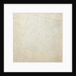 Suprematist Composition: White on White, 1918 by Kazimir Severinovich Malevich