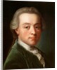 Portrait of the composer Wolfgang Amadeus Mozart, c.1789 by Anonymous Anonymous