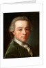 Portrait of the composer Wolfgang Amadeus Mozart, c.1789 by Anonymous Anonymous
