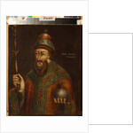 Portrait of the Tsar Michail I Fyodorovich of Russia, 18th century by School Russian