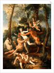 Pan and Syrinx, 1637 by Nicolas Poussin