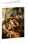 Pan and Syrinx, 1637 by Nicolas Poussin
