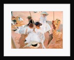 Under the Parasol, on the Beach at Zarautz, 1905 by Joaquin Sorolla y Bastida