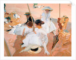 Under the Parasol, on the Beach at Zarautz, 1905 by Joaquin Sorolla y Bastida
