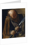 Saint Thomas the Apostle, 16th century by Georges de la Tour