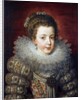 Portrait of Elisabeth of France, Queen consort of Spain par Frans Pourbus the Younger by Frans II Pourbus