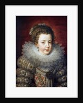 Portrait of Elisabeth of France, Queen consort of Spain par Frans Pourbus the Younger by Frans II Pourbus