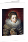 Portrait of Elisabeth of France, Queen consort of Spain par Frans Pourbus the Younger by Frans II Pourbus