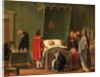 Sten Sture by the Deathbed of King Charles VIII of Sweden by Pehr Hillestrom