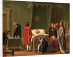 Sten Sture by the Deathbed of King Charles VIII of Sweden by Pehr Hillestrom