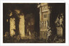 The Fire of Troy With Aeneas Carrying Anchises, 17th century by Francois de (1593-1644) Nome