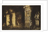 The Fire of Troy With Aeneas Carrying Anchises, 17th century by Francois de (1593-1644) Nome