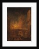 The Fire of Hotel-Dieu in Paris, by Robert, Hubert, 1772 by Hubert Robert