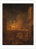 The Fire of Hotel-Dieu in Paris, by Robert, Hubert, 1772 by Hubert Robert