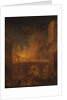 The Fire of Hotel-Dieu in Paris, by Robert, Hubert, 1772 by Hubert Robert