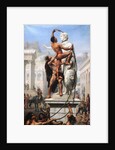 The Sack of Rome by Visigoths in 410, 1890 by Joseph-Noel Sylvestre