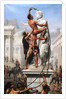 The Sack of Rome by Visigoths in 410, 1890 by Joseph-Noel Sylvestre