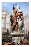The Sack of Rome by Visigoths in 410, 1890 by Joseph-Noel Sylvestre