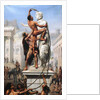 The Sack of Rome by Visigoths in 410, 1890 by Joseph-Noel Sylvestre