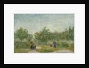 Courting couples in the Voyer d'Argenson Park in Asnières, 1887 by Vincent van Gogh