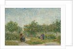 Courting couples in the Voyer d'Argenson Park in Asnières, 1887 by Vincent van Gogh