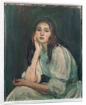 Julie Daydreaming, 1894 by Berthe Morisot