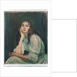 Julie Daydreaming, 1894 by Berthe Morisot