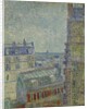 View of Paris from Theo's apartment in the rue Lepic, 1887 by Vincent van Gogh