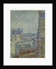 View of Paris from Theo's apartment in the rue Lepic, 1887 by Vincent van Gogh