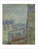View of Paris from Theo's apartment in the rue Lepic, 1887 by Vincent van Gogh