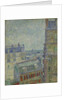 View of Paris from Theo's apartment in the rue Lepic, 1887 by Vincent van Gogh