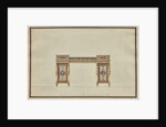 Design of a desk, c.1800 by Charles Percier