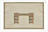 Design of a desk, c.1800 by Charles Percier