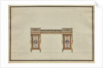 Design of a desk, c.1800 by Charles Percier